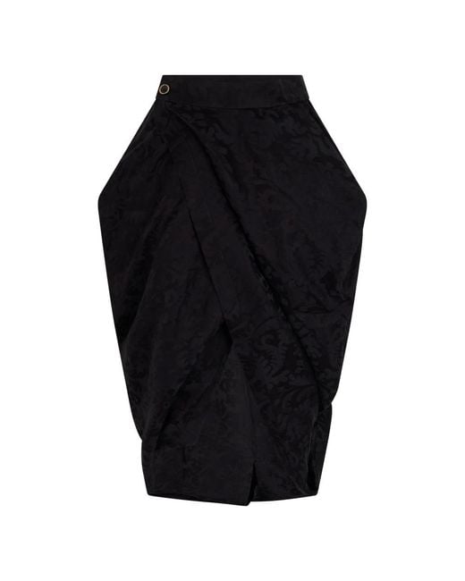 Uma Wang Black Maxi Skirts