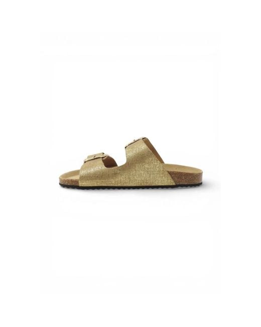 Geox Yellow Slide Sandale