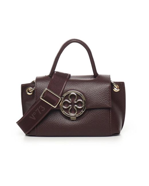 V73 Synthetische Tas Bordeaux Stijl in het Brown