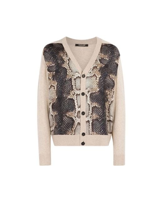 Roberto Cavalli Cardigans in het Brown voor heren