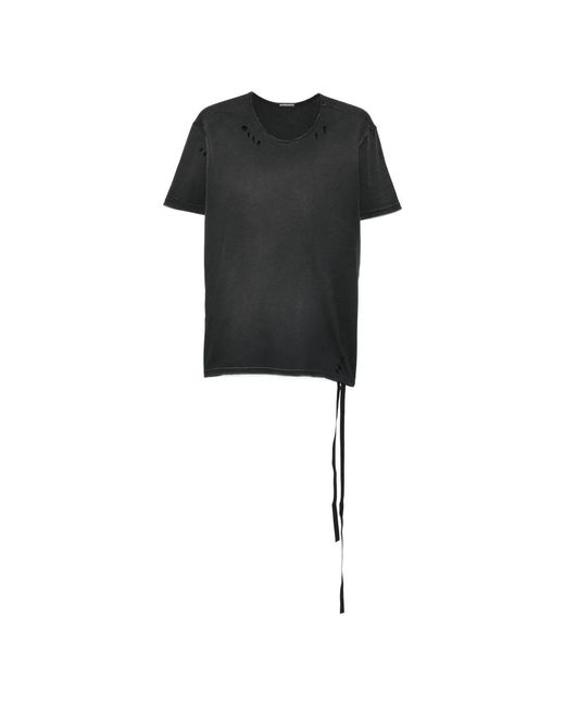 Ann Demeulemeester Black T-Shirts & Vests for men