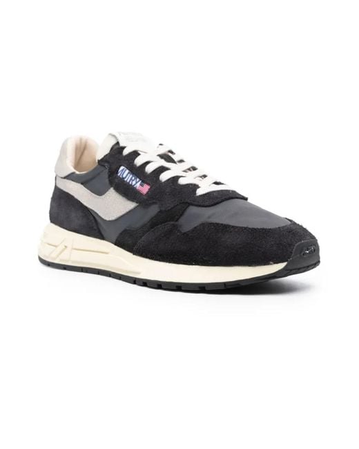 Autry Black Trainers for men