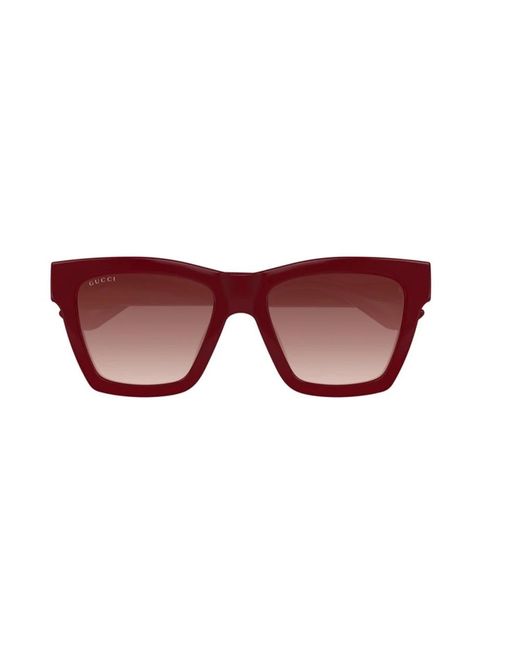 Gucci Red Sunglasses