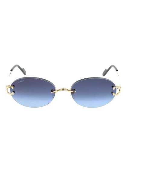 Cartier Blue Sunglasses