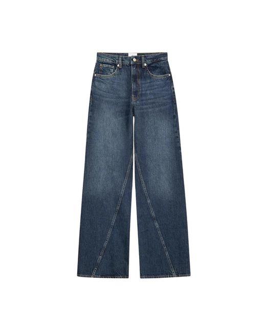 Wide Jeans Anine Bing de color Blue