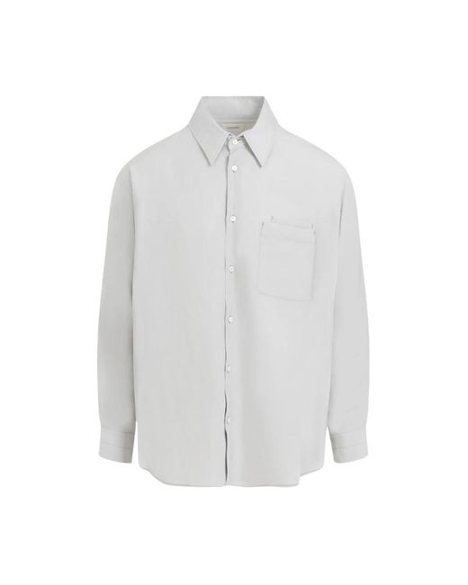 Lemaire White Casual Shirts for men