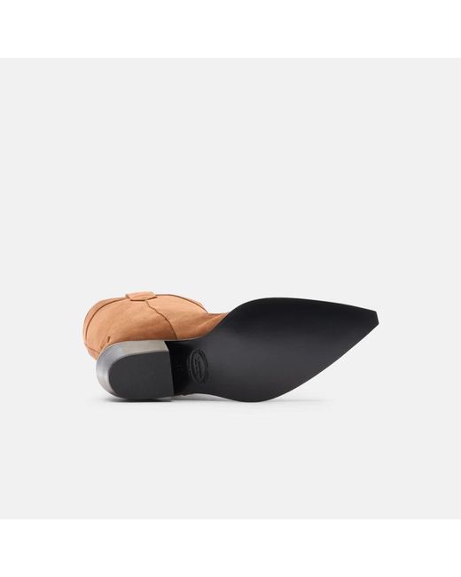 Scarosso Brown Cowboy Boots