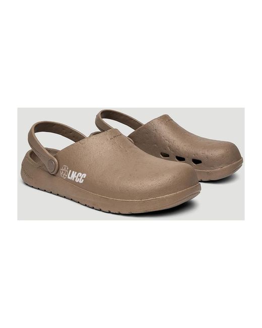 Ales Grey Natural Clogs for men