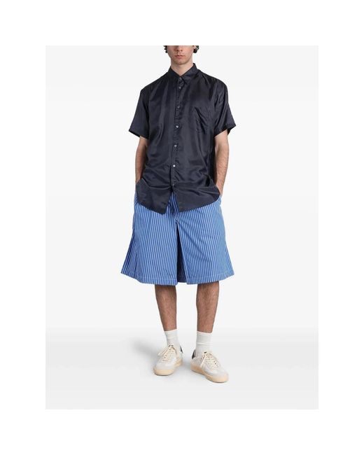 Comme des Garçons Blue Bermudas for men