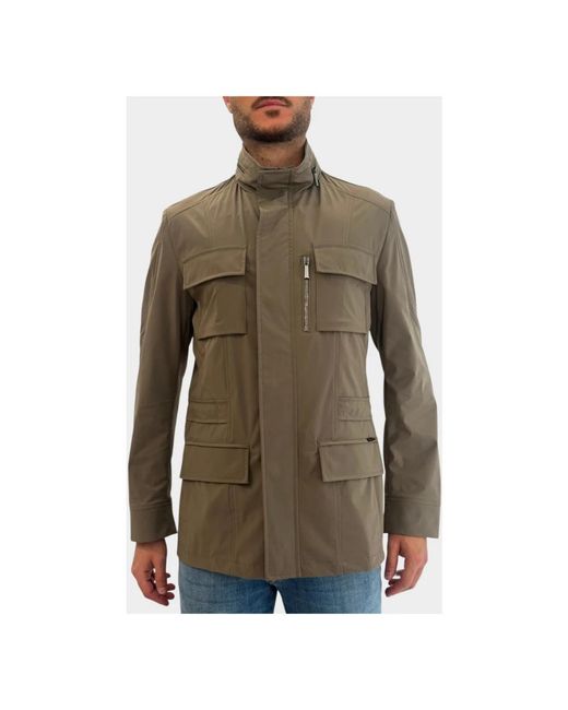 Moorer Jassen ,Grijs ,Field Jacket in het Green voor heren