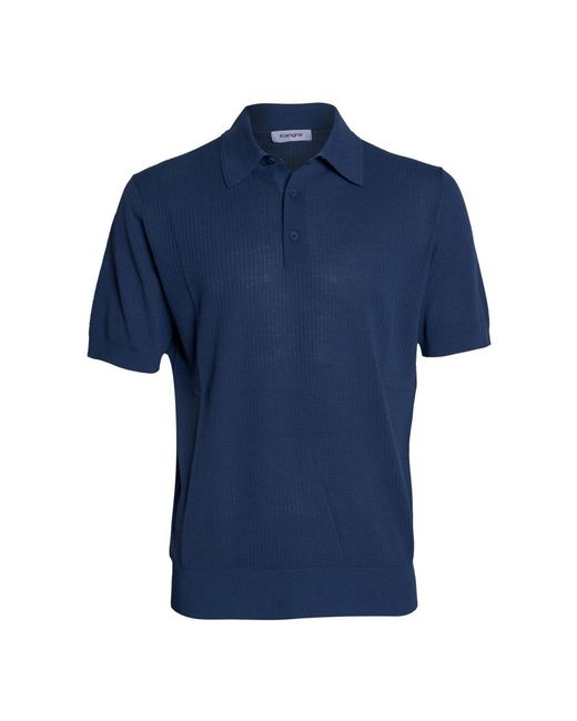 Kangra Blue Polo Shirts for men