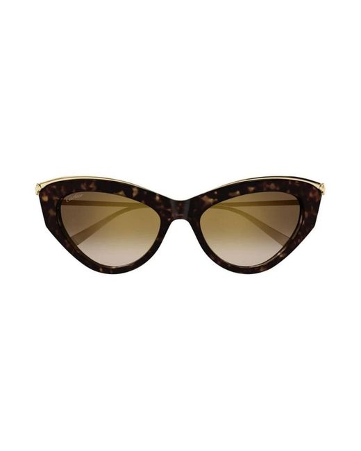 Cartier Brown Sunglasses