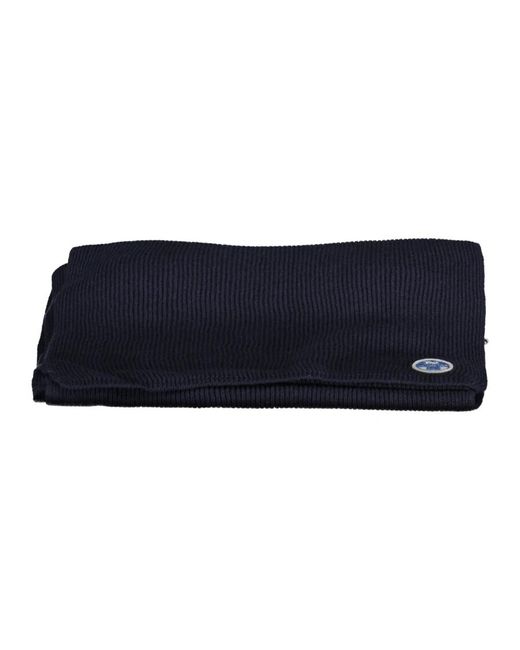 North Sails Blue Winter Scarves for men