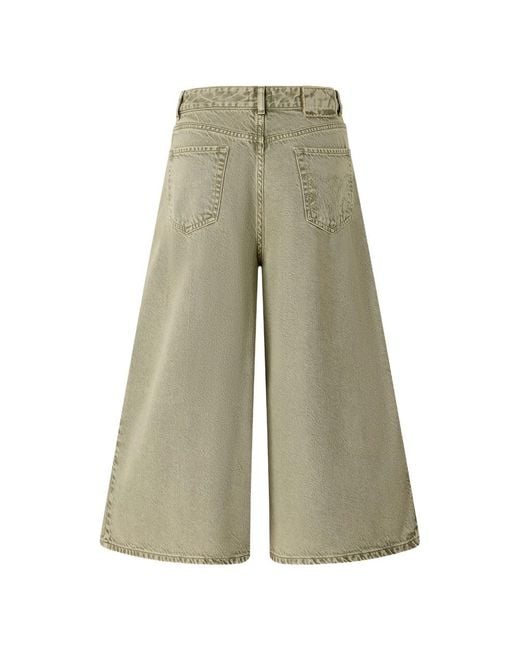 Pinko Green Wide Jeans