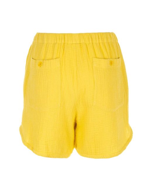 Hartford Yellow Short Shorts