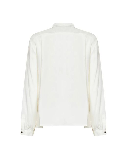Max Mara White Blouses