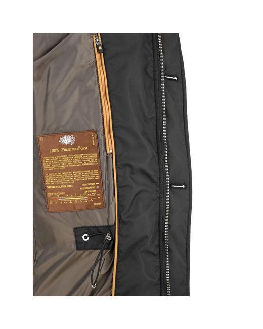 Moorer Philip-Kmblu Down Jacket in het Black voor heren