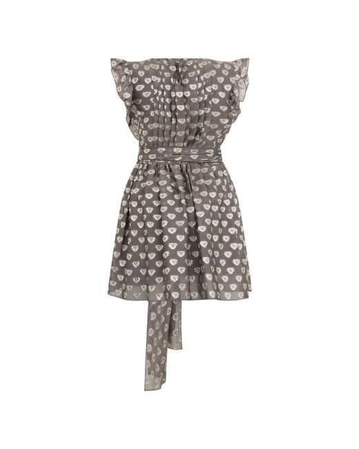 Alberta Ferretti Multicolor Short Dresses