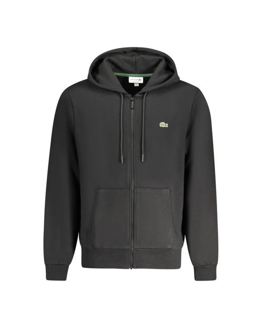 Lacoste Black Zip-Throughs for men