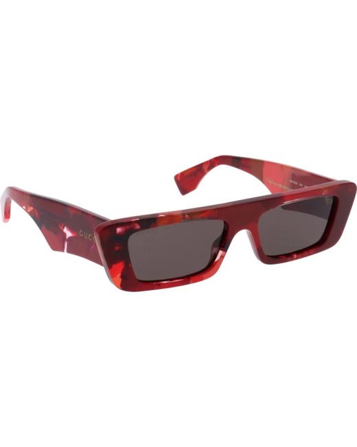 Gucci Red Sunglasses