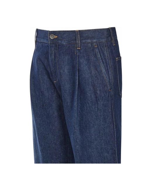 Dolce & Gabbana Blue Straight Jeans for men