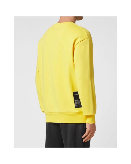 Sudadera Philipp Plein de hombre de color Yellow