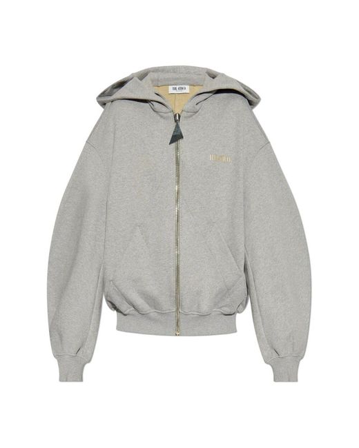 The Attico Gray Zip-Throughs