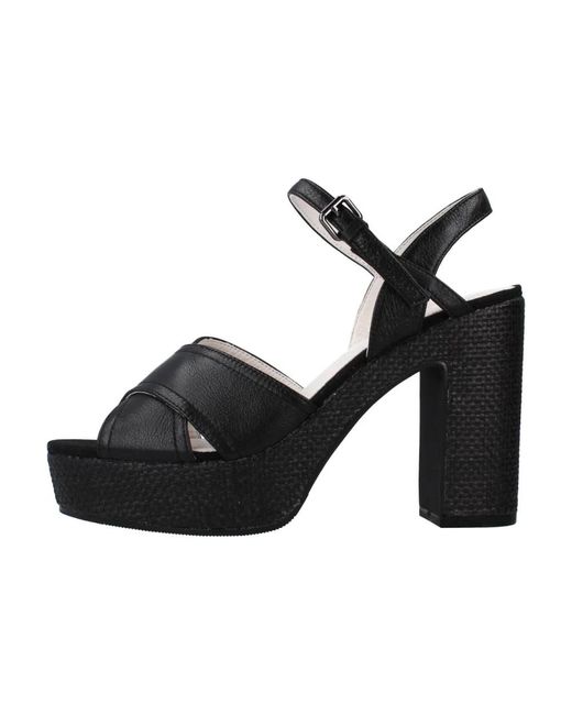 Lumberjack Black High heel sandals
