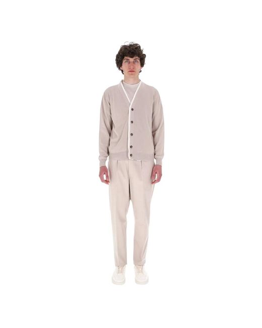 Eleventy Pink Cardigans for men