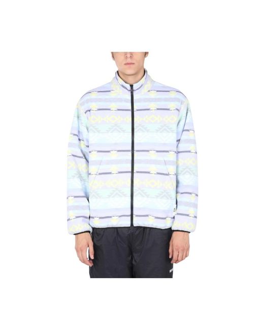 MSGM Blue Light Jackets for men