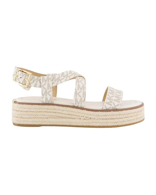 Flat Sandals Michael Kors en coloris White