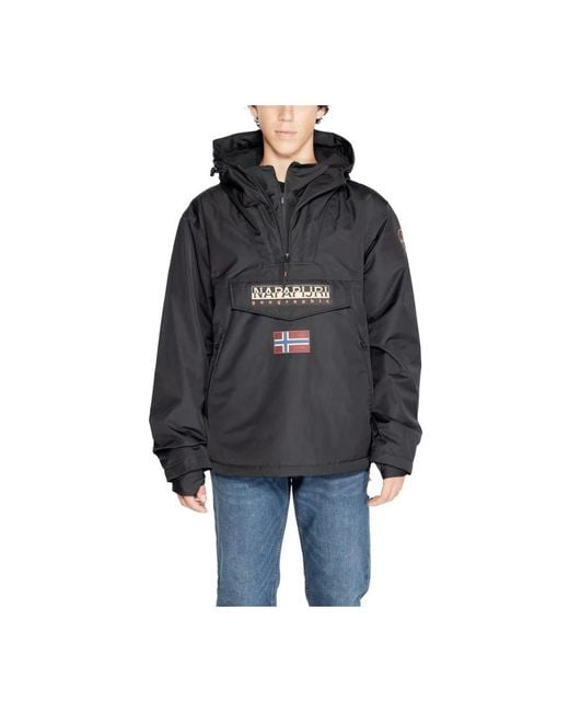 Light Jackets Napapijri de hombre de color Black