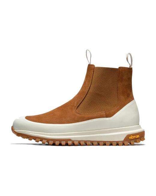 Diemme Brown Chelsea Boots for men