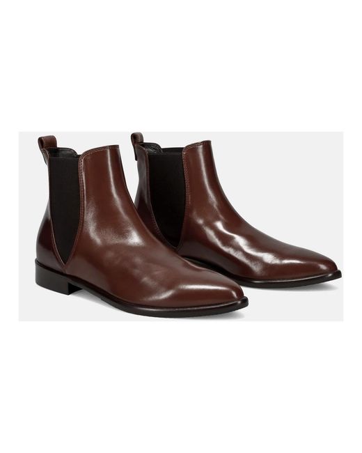 Lorenzo Masiero Brown Chelsea Boots