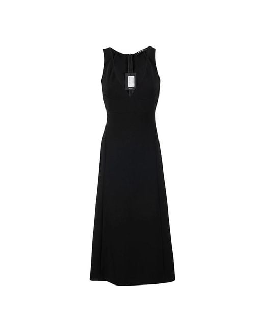 Midi Dresses DSquared² en coloris Black