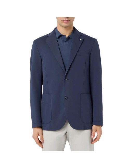 AT.P.CO Blue Blazers for men