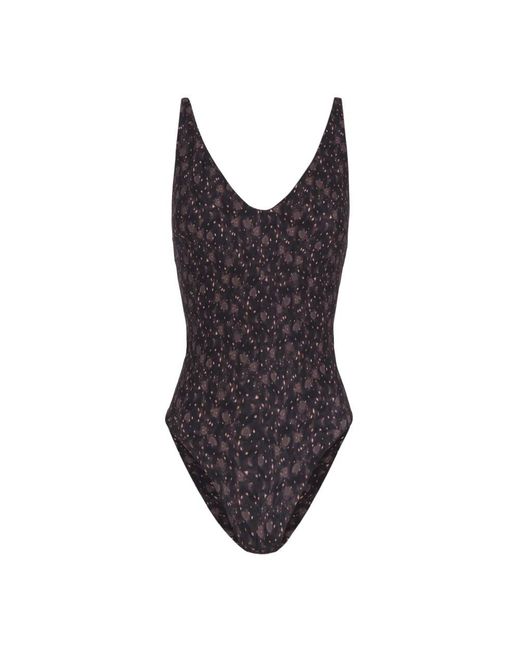 Cortana Badmode ,Zwart ,Swimsuit Hedy Print in het Black