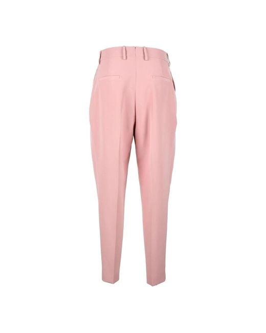 Berwich Pink Tapered Trousers