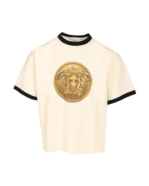 Versace Natural T-Shirts for men