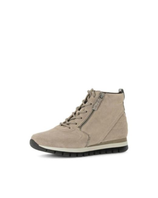 Gabor Natural Schnürstiefeletten Für Damen