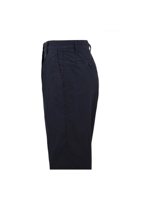 Aspesi Blue Slim-Fit Trousers