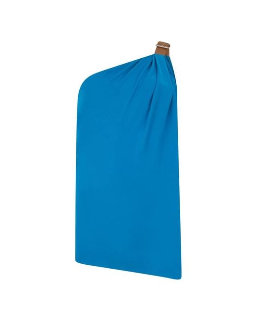 Alberta Ferretti Blue Sleeveless Tops