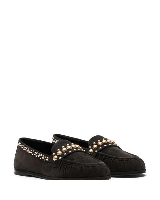 Stuart Weitzman Black Perry Loafer