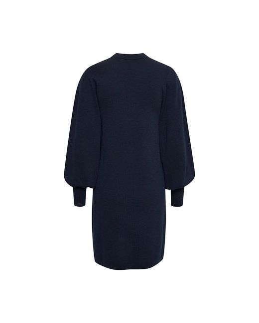 Inwear Blue Knitted Dresses