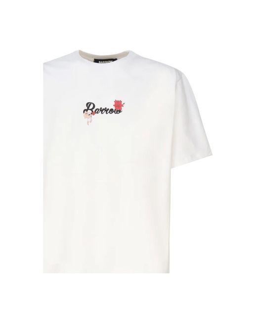 Barrow White T-Shirts for men