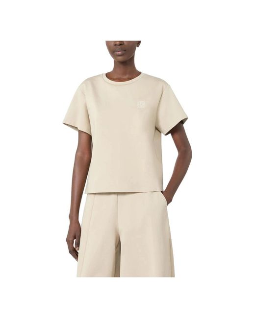 Max Mara Body Top in het Natural