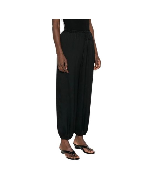 Forte_forte Black Wide Trousers