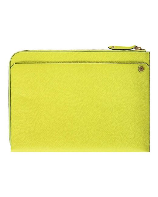 Clutches di Burberry in Yellow da Uomo