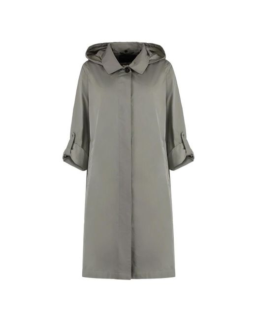 Trench Coats di Moorer in Gray