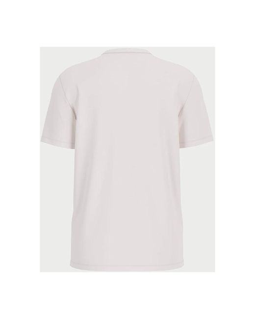 Guess Witte T-Shirt En Polo Collectie in het White voor heren